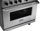 Viking® 5 Series 36” Blush Liquid Propane Pro Style Gas Range with Griddle-4