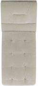 Elements International Dominick Linen Chaise Lounge-5
