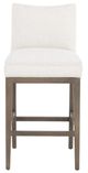 Fairfield® Customizable Entree Dining Concave Short Back Bar Stool-1