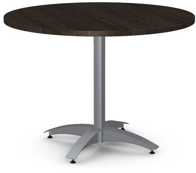 Amisco Customizable Billy Solid Birch Round Table-0