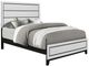 Global Furniture USA Kate Foil White Youth Full Panel Bed-0