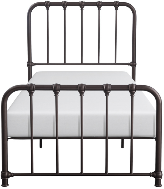 Homelegance® Bethany Dark Bronze Twin Platform Bed-2