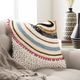 Surya Fleetwood Cream 20"x20" Toss Pillow with Polyester Insert-2