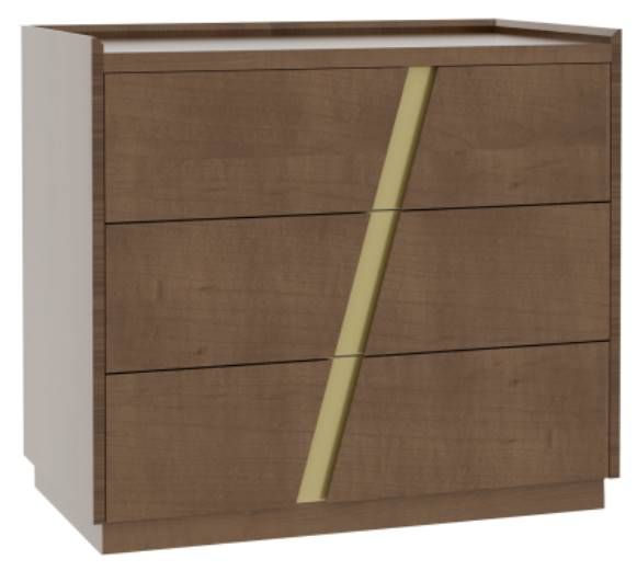 Country View Woodworking Verrado 36" Plinth Base Bedside Chest-0