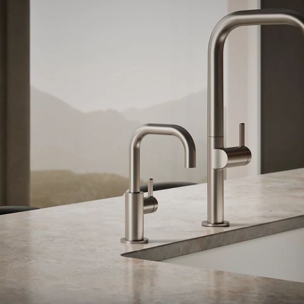 KOHLER® Components® Vibrant Stainless 9" Beverage Faucet-1
