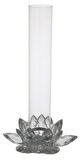 A & B Home Clear 15" Candle Holder-0