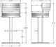 Amisco Customizable Sunny Swivel Bar Stool-2
