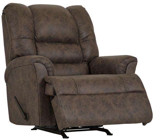 Hughes Furniture® 500 Mylo Buckskin Manual Rocker Recliner-1