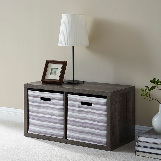Linon Cody Gray Storage Cabinet-3