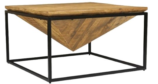 Jaipur Furniture Industrial Slim Black/Brown Open Bookcase-0