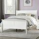 ACME Furniture Louis Philippe White Twin Sleigh Bed-1
