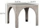 TOV Furniture Tomlin 3-Piece Beige Game Table and Two Ottomans Set-2