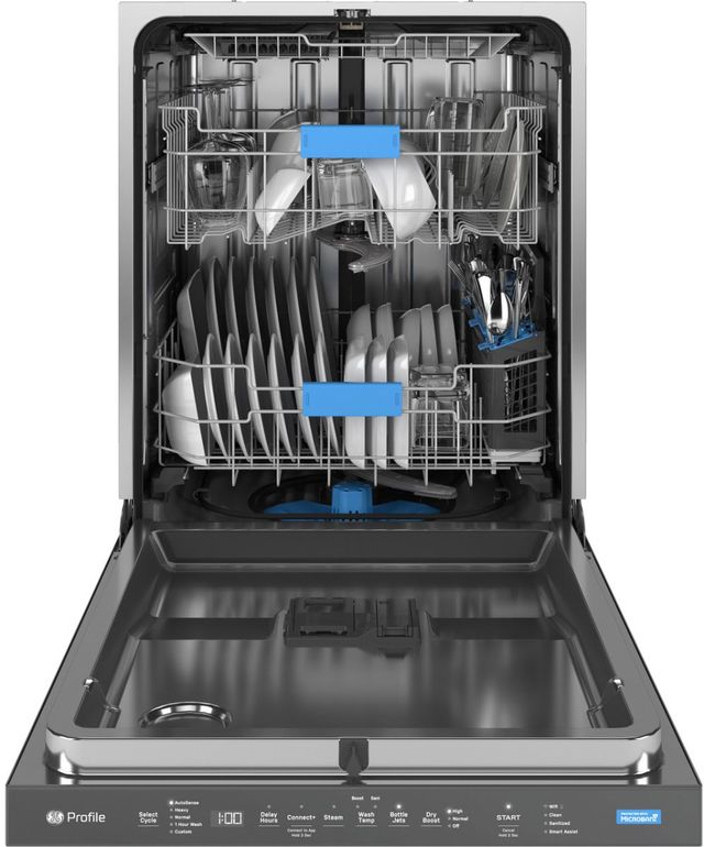 GE Profile™ 24" Fingerprint Resistant Stainless Steel Top Control Built In Dishwasher-2