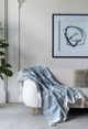 A & B Home Conrad Gray 50"x60" Throw Blanket-4