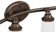 Moen® Eva™ Oil Rubbed Bronze Four Globe Bath Light-1