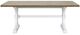 Martin Furniture Bluff Point Tawny Brown Dining Table with Trestle Base-1