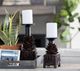 Crestview Collection Pinola 3-Piece Black/Brown Candleholder Set-1