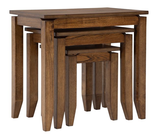Signature Design by Ashley® Brentmond 3-Piece Light Brown Accent Tables-1