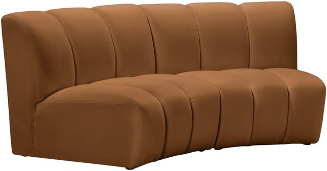 Meridian Furniture Infinity 2-Piece Saddle Velvet Modular Sectional-0