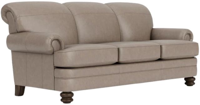 Flexsteel® Customizable Bay Bridge 85" Leather Sofa-1