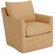 Four Seasons Customizable Scout Leather Extra Large Slipcovered Swivel Glider -0