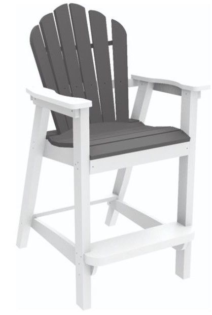 Seaside Casual Adirondack Classic Bar Chair-0