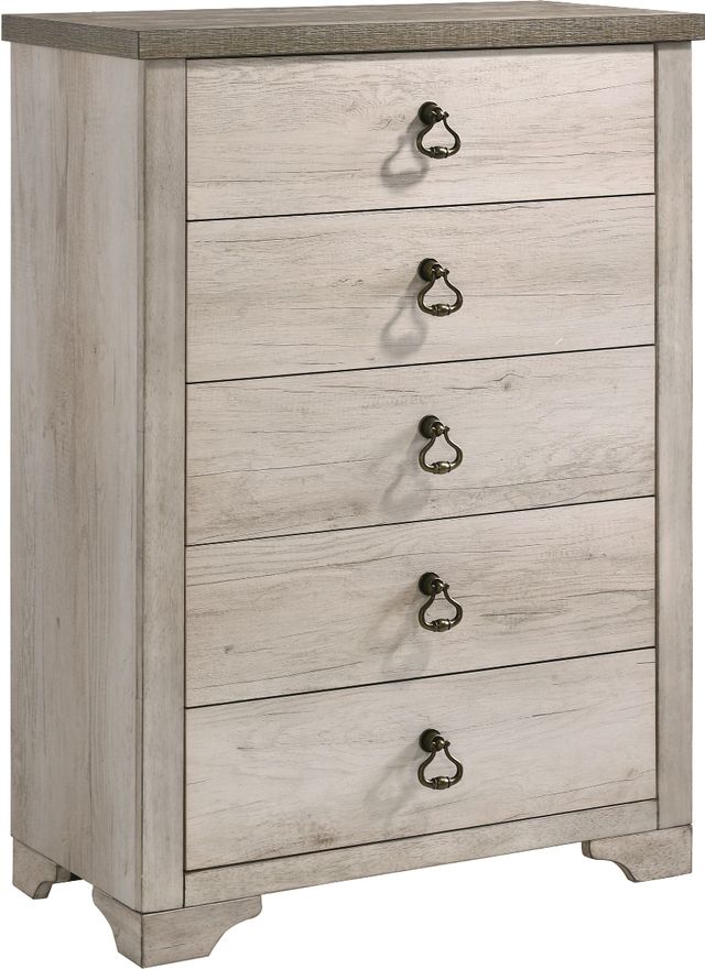 Crown Mark Patterson Beige Chest-0