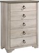 Crown Mark Patterson Beige Chest-0