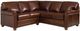 Smith Brothers Customizable 366 2-Piece Leather Sectional-0
