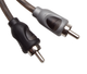 Rockford Fosgate® Speaker Line To Male RCA Adapter-1