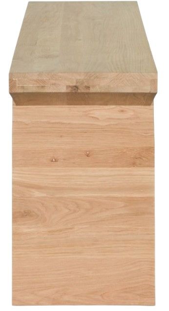 Home Trends & Design Anvil Natural Console Table-2
