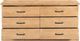 Moe's Home Collection Tade Honey Pine Dresser-3