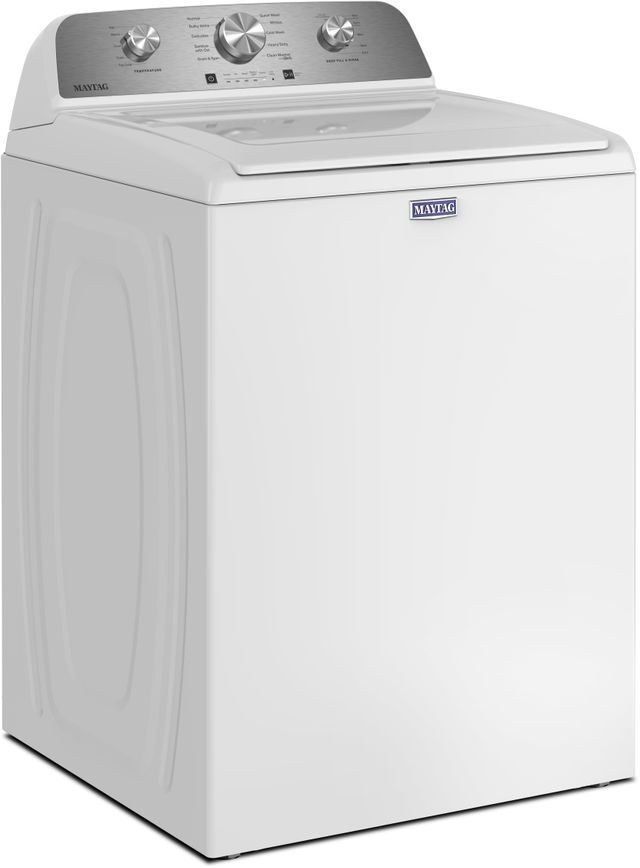 Maytag® 4.2 Cu. Ft. White Agitator Top Load Washer-3