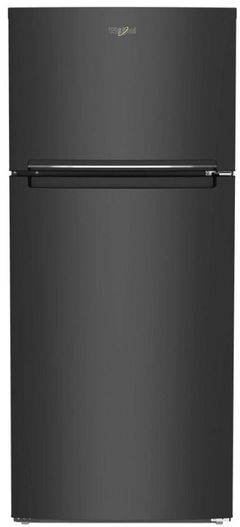 Whirlpool® 28 in. 16.3 Cu. Ft. Black Top Freezer Refrigerator