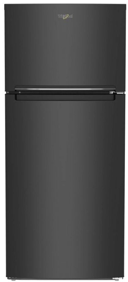 Whirlpool® 28 in. 16.3 Cu. Ft. Black Top Freezer Refrigerator-0