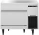 Hoshizaki Square Cuber 39.5" 188 lb. Stainless Steel Air-Cooled Built in Storage Bin Icemaker-0