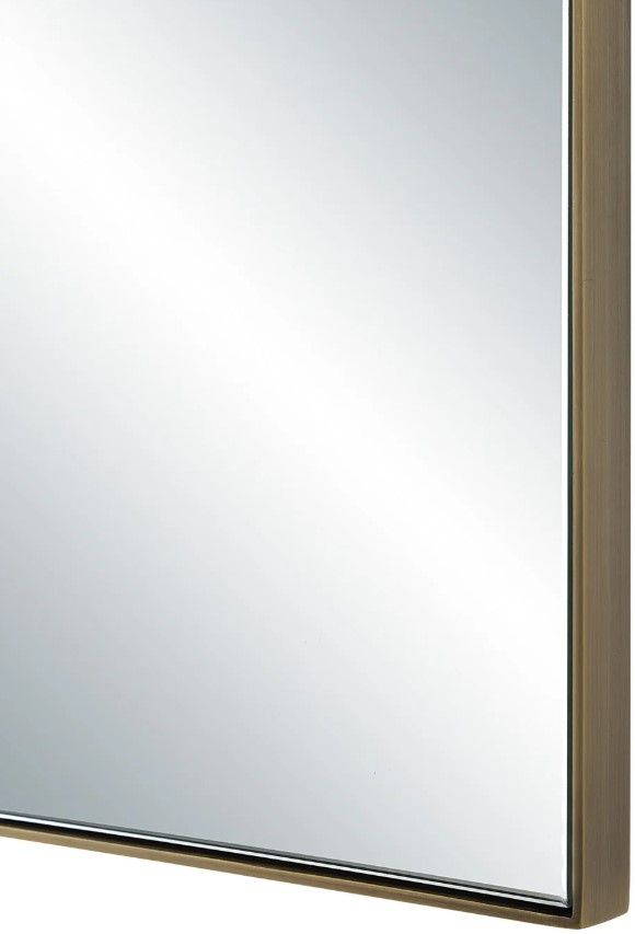 Renwil® Neem Dark Antique Brushed Brass Accent Mirror-4