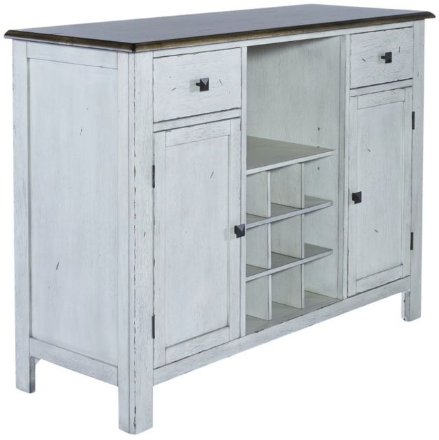 Liberty Furniture Carolina Crossing Antique Honey/White Server-0