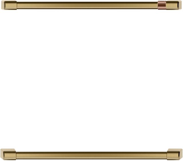 Café™ Brushed Brass Double Wall Oven Handles-0