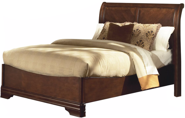 New Classic® Home Furnishings Sheridan 5-Piece Burnished Cherry Queen Bedroom Set with Chest and Nightstand-1