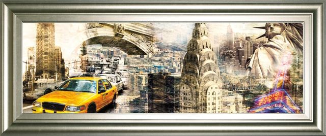 Classy Living Sola B. Downtown New York Wall Art-0