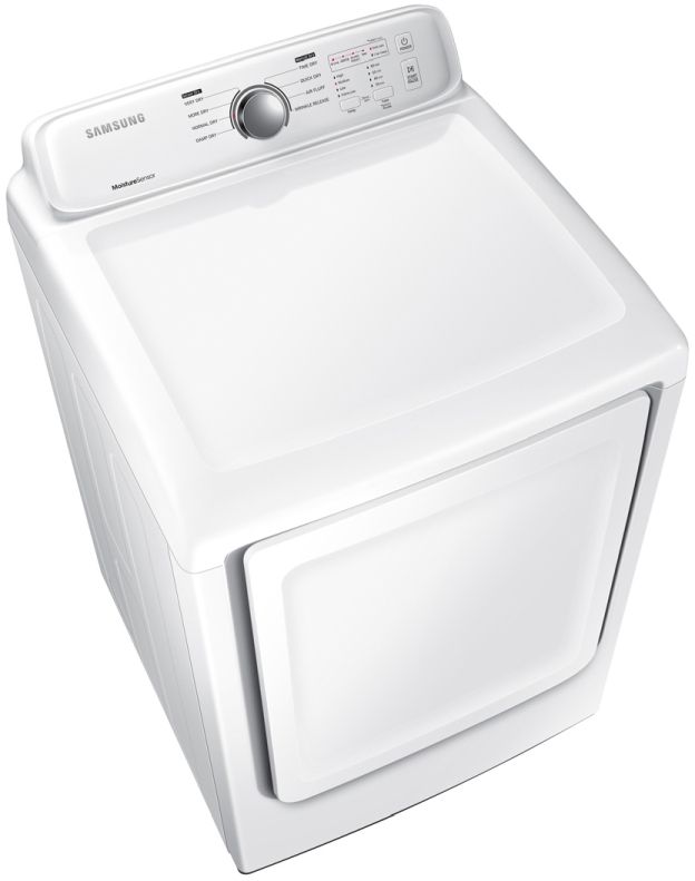 Samsung 7.2 Cu. Ft. White Gas Dryer-2