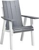Nature's Best Furniture Customizable Contemporary Polyethylene Outdoor Dining Chair-0