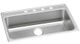 Elkay Lustertone® Classic Lustrous Satin 31" x 22" x 5-1/2" 4-Hole Single Bowl Drop-in ADA Sink-0