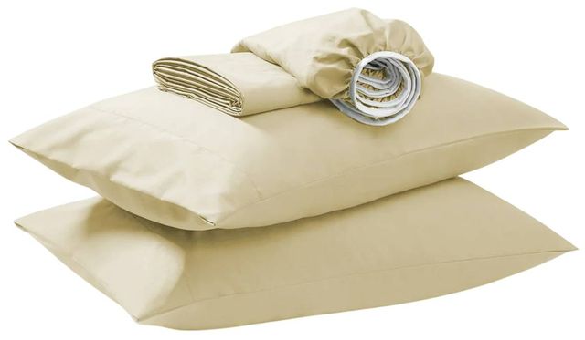 Sleeptone® Basics Griptone™ 6-Piece Cream Premium Bamboo California King Sheet Set-1
