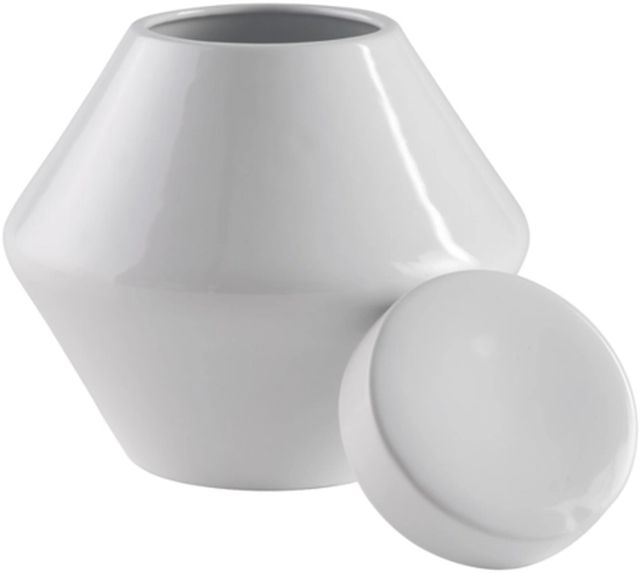 Signature Design by Ashley® Domina White 11" Jar-1