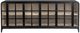 Classic Home Maison Loft Black 4-Door Cabinet-2