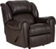 HomeStretch Laredo Dark Brown Manual Rocker Recliner-0