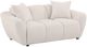 Coaster® Destino Greige Upholstered Splayed Arm Loveseat-0