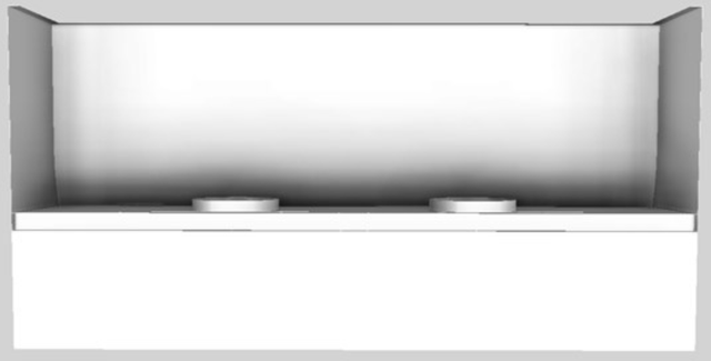 Vent-A-Hood® 60" White Wall Mounted Range Hood-4